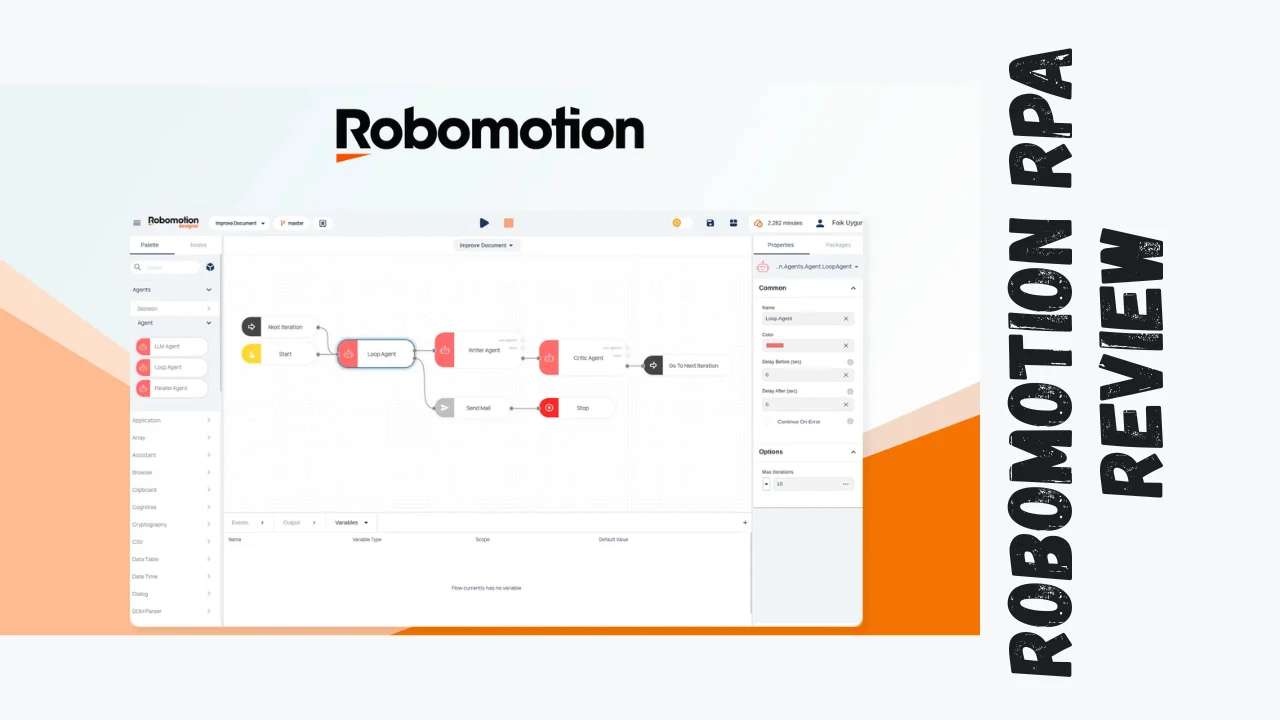 Robomotion RPA Review