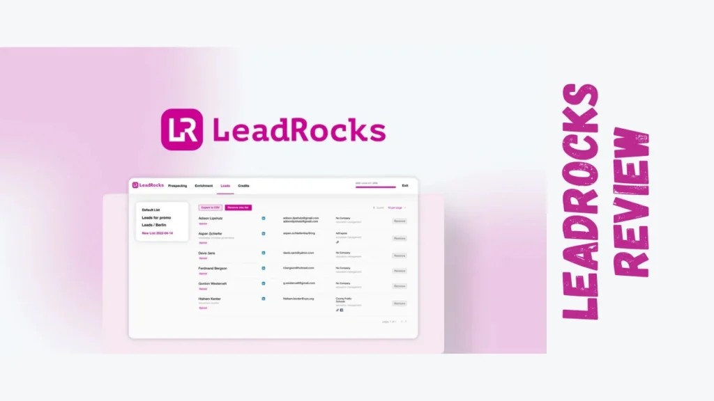 LeadRocks Review